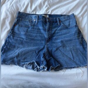 Madewell High Rise Denim Shorts